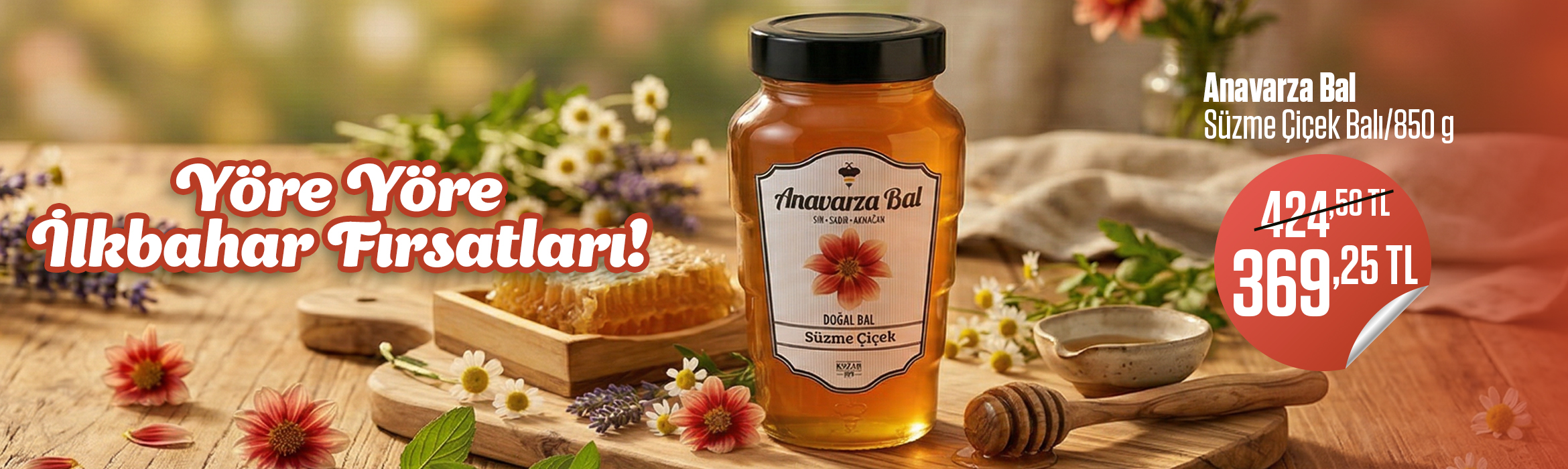 Anavarza Bal Çiçek Balı Kampanyası